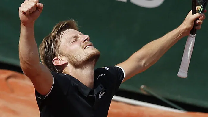 David Goffin (Bild) jubelte gegen Gael Monfils