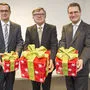 Ernst Gittenberger (KMU Forschung), Gerhard Wohlmuth (Wirtschaftskammer), Helmut Zaponig (Wirtschaftskammer)