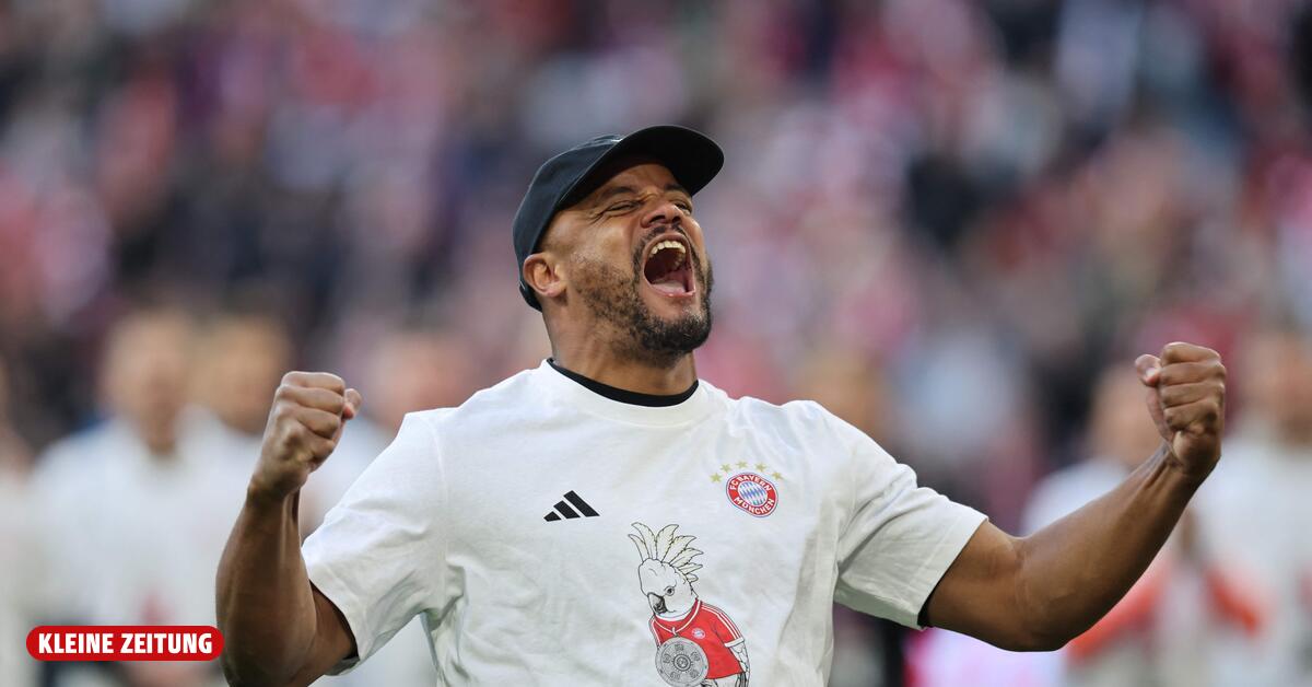 Bayern München besiegte Stuttgart und holte sich den Meistertitel