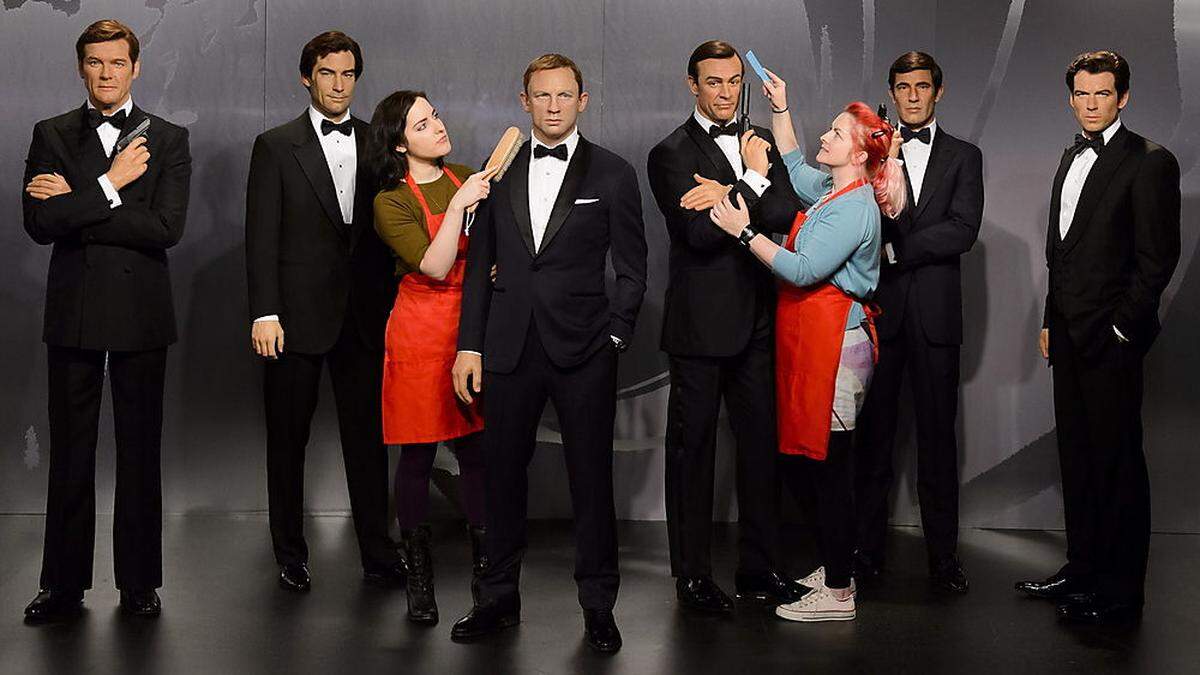 James Bond-Bühne bei Madame Tussauds in London