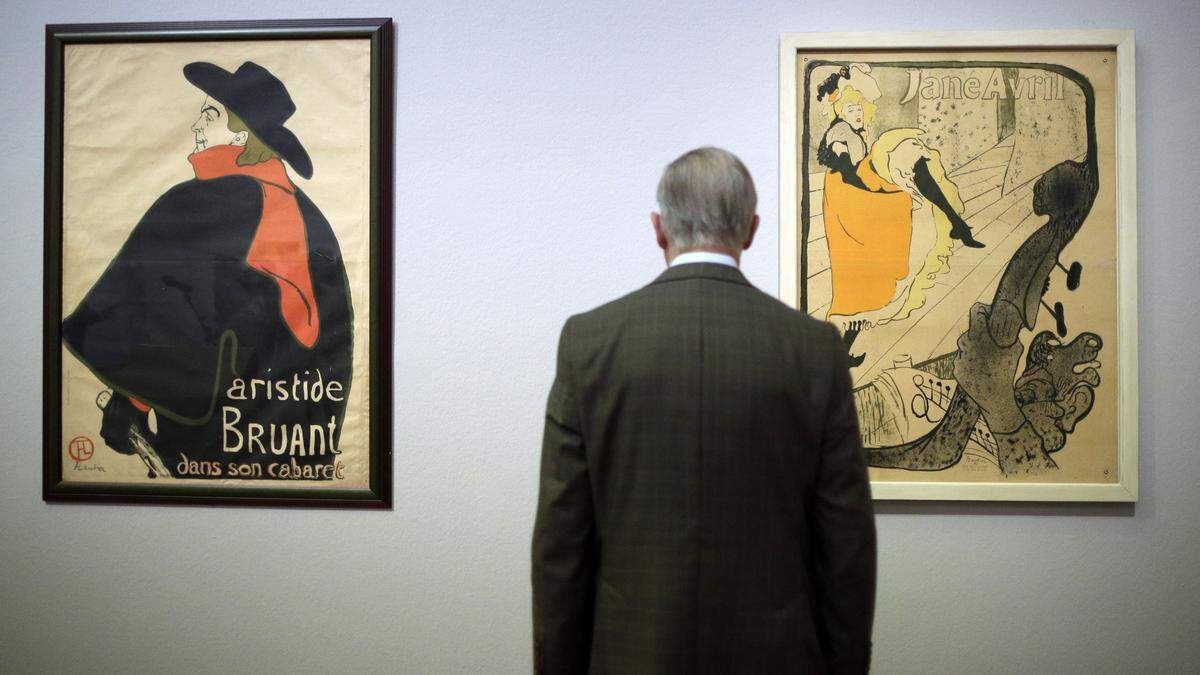 Ein Gemälde von Toulouse-Lautrec wurde in Berlin mit einer Flüssigkeit beworfen