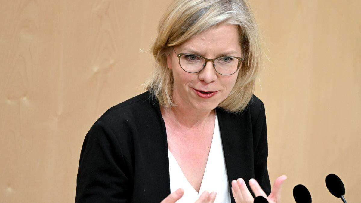 Umweltministerin Leonore Gewessler