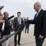 Joe Biden vor seinem Abflug  zum G7-Gipfel 