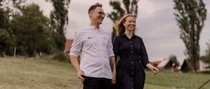 Florian Wörgötter und Julia Mausser