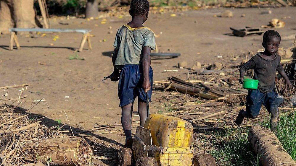 Die Bevölkerung Mosambiks leidet unter den schweren Folgen des Zyklons Idai 