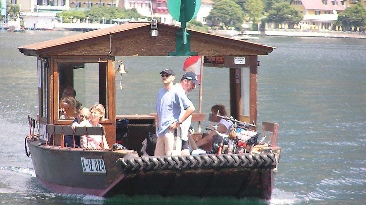 Das Fährschiff „Moby Dick“ ist originalgetreu einer „Plätte“, der ursprünglichen Schiffsform am Millstätter See, nachgebaut worden. Damals wurde gerudert und sogar Kühe damit transportiert.