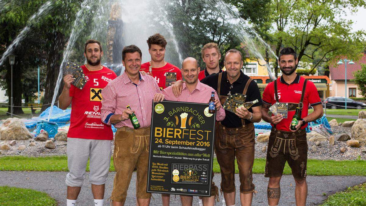 Ein Teil des Erlöses beim Bierfest kommt den Sportvereinen zugute