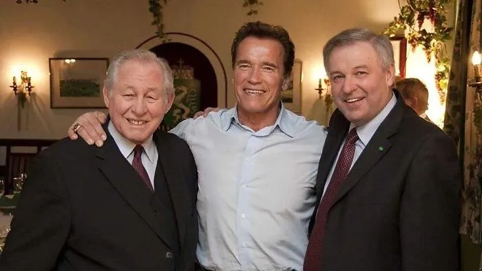 Krainer, Schwarzenegger und Schützenhöfer 