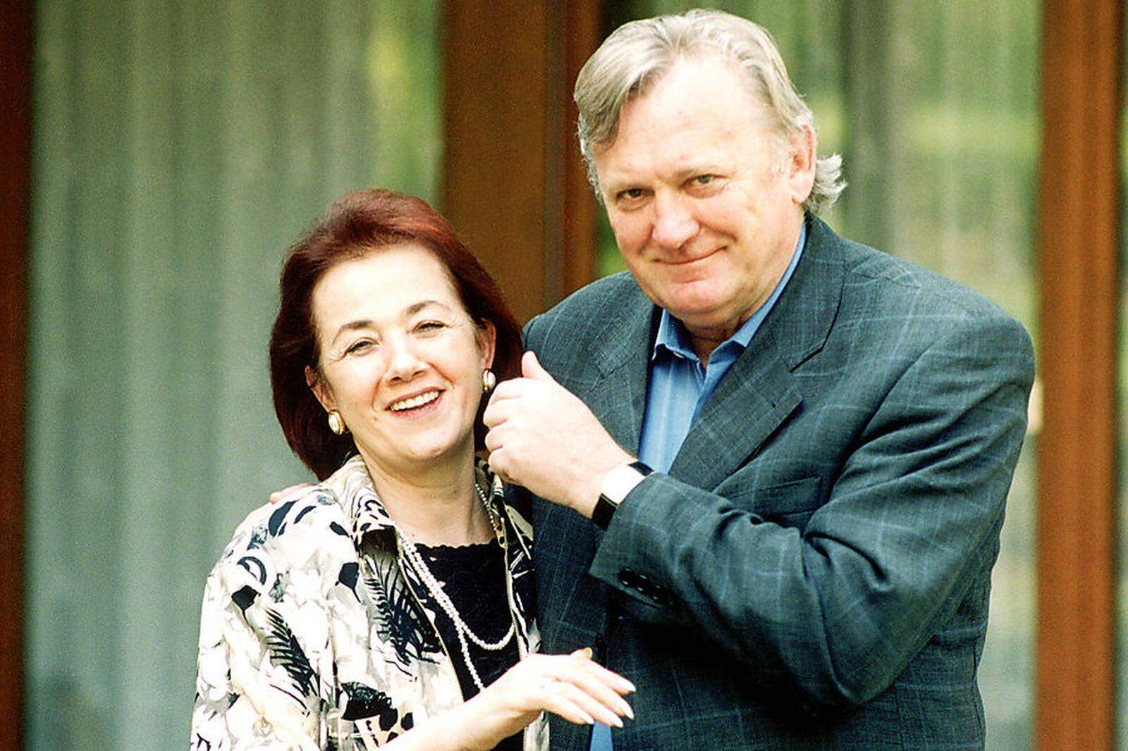 Ivica Osim mit Ehefrau Asima