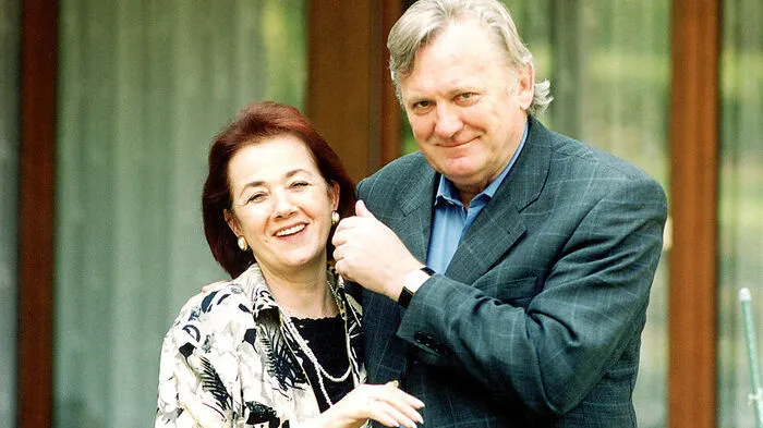Ivica Osim mit Ehefrau Asima