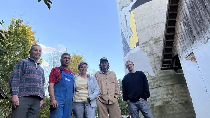 Karl Bauer, Hannes und Sandra Hütter mit David Leitner und Gernot Passath.