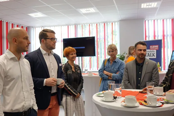 Phillipp Eugen, Lukas Krammer (OptimaMed), Ulrike Bierent (Novum Frauen und Mädchenberatung), Conny Aigner-Prentle (ZAM Murtal) und Ronny Hübner (Kleine Zeitung Regionalverkauf Steiermark)