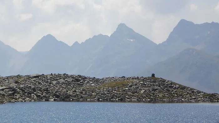 Blick auf die Weiße und Rote Spitze im Defereggental