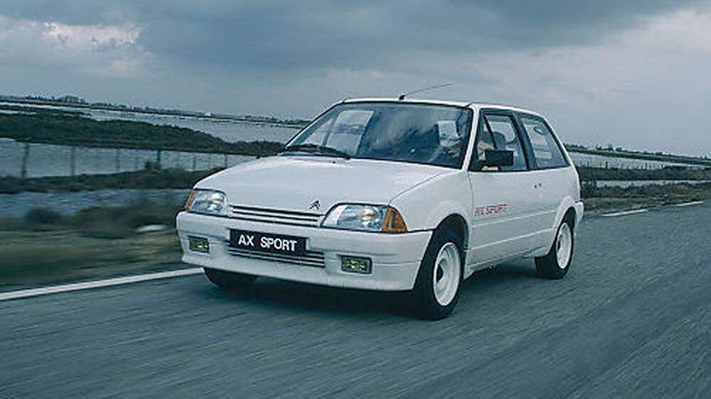 Könner mit Kanten: Der kleine Citroën AX (1986-1998) zeigte groß auf