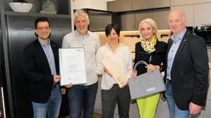 Lukas Kalcher, Andreas und Daniela Schriebl, Riki Vogl und Werner Jost