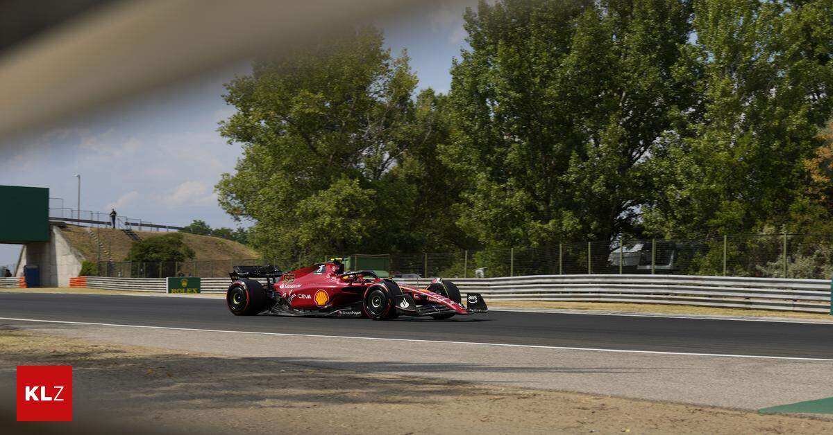 Formel 1 Am Hungaroring: Ferrari-Piloten Leclerc Und Sainz Dominieren ...