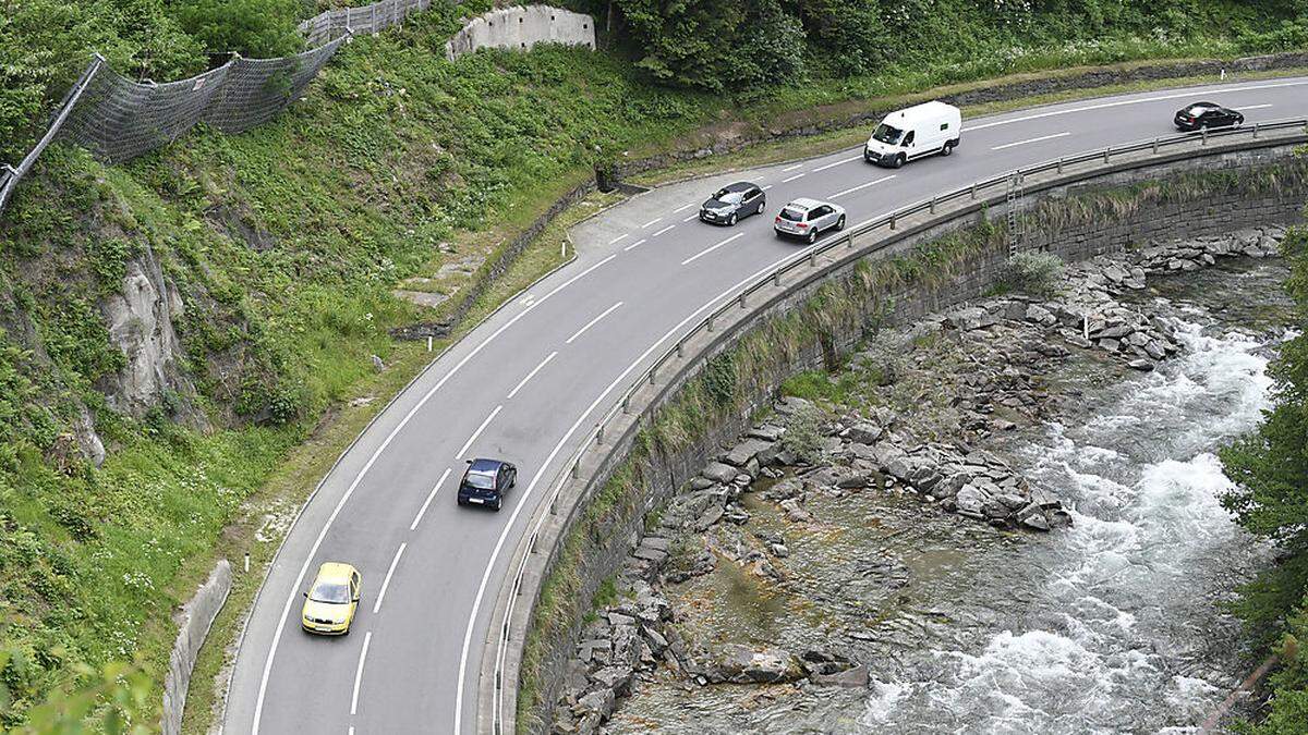 Bis einschließlich Donnerstag gegen 17 Uhr bleibt die Lieserschlucht von Spittal bis zur Seebachbrücke gesperrt