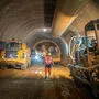 Rund 145 Meter haben sich die Arbeiter im Osttunnel in Rudersdorf bereits vorgedrungen