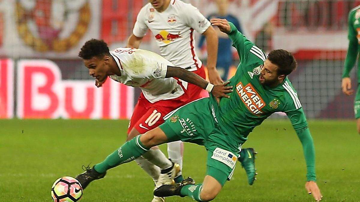 Kommende Woche kommt es zum Duell zwischen Salzburg und Rapid