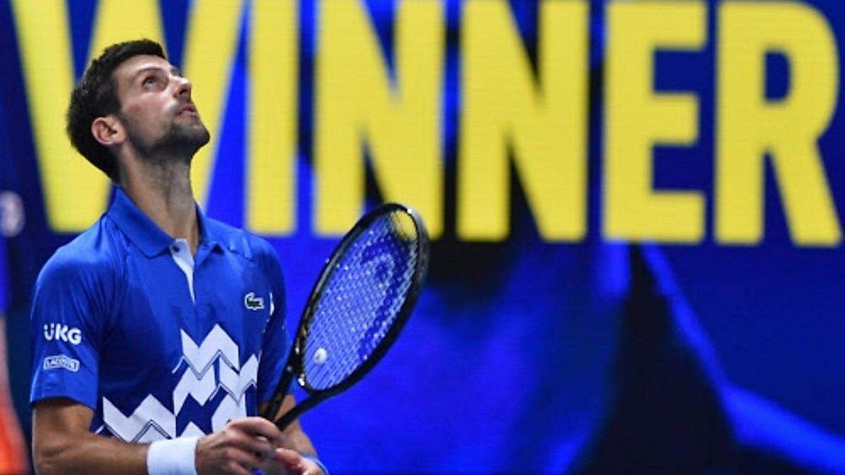 Novak Djokovic startet problemlos in die ATP-Finals