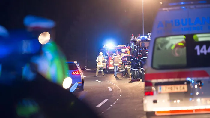 Der Unfall geschah bei Dunkelheit