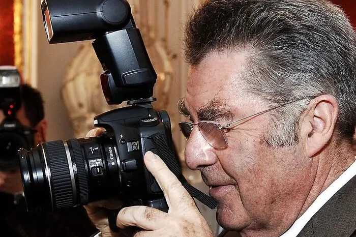 Manche Augenblicke hielt der Bundespräsident auch selber fest