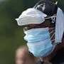 Ein offensichtlich vom Coronavirus Entnervter 