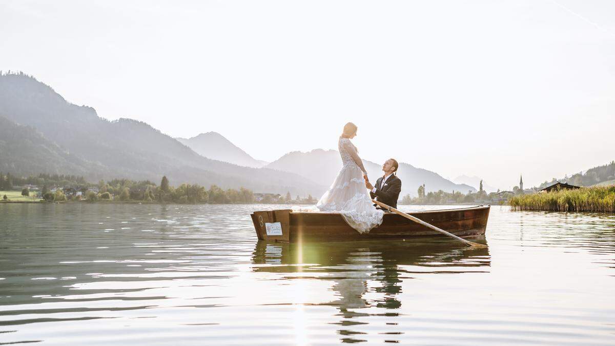 Hochzeit am Weißensee