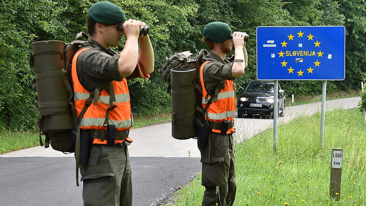 Erst nach ihrem Grundwehrdienst sollen Rekruten in den Grenzeinsatz gehen