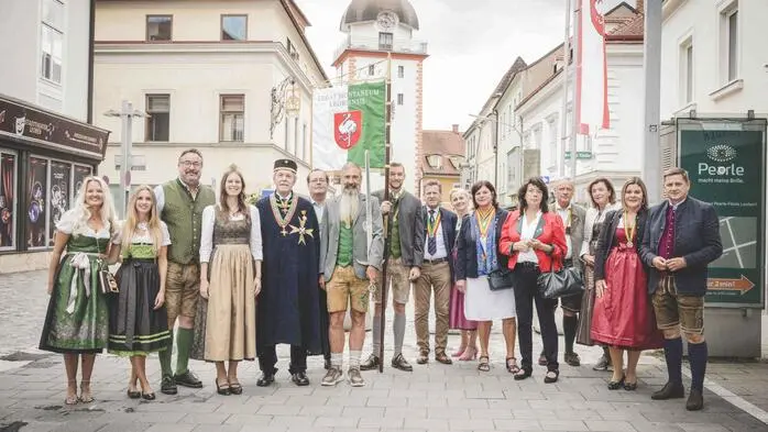 Das Citymanagement lud zum Weinfest auf den Leobener Hauptplatz