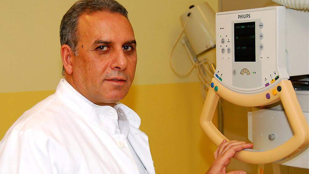 Der aus Syrien stammende Mahmoud Afandi ist wieder für seine Patienten in der Hermagorer Gailtalklinik da