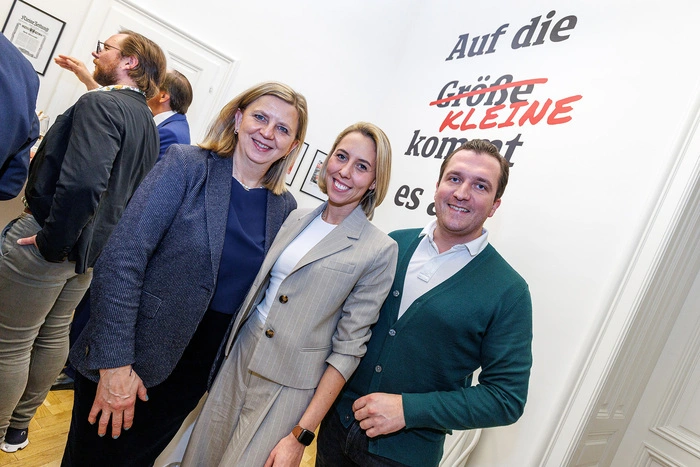 Die Vertreter der Wirtschaft nutzen die Möglichkeit, in entspannter Atmosphäre zu netzwerken