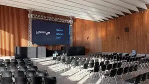 Die Marmorna Halle im Laibacher Messezentrum mit LED-Wall von Wallerie | In die neue Technik der Marmorna-Halle samt LED-Wall wurde ein hoher sechsstelliger Betrag investiert
