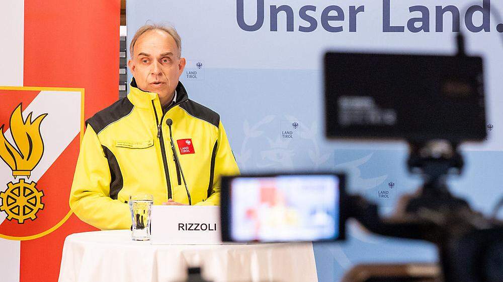 Elmar Rizzoli, Leiter des Corona-Einsatzstabes in Tirol 