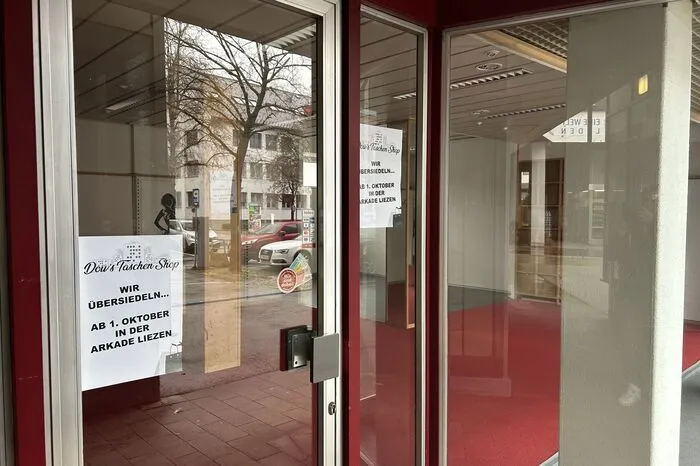 Viele Geschäfte sind leer oder abgesiedelt.