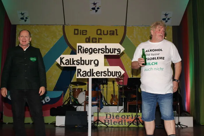 Mit dabei sind natürlich wieder Peter Höfler und Guntbert Nossek als "Kärntner und Steirer" sowie...