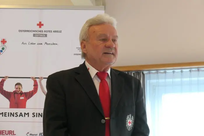 Rotkreuz-Bezirksstellenleiter Egon Kleinlercher: „Die Menschen brauchen Hilfe“