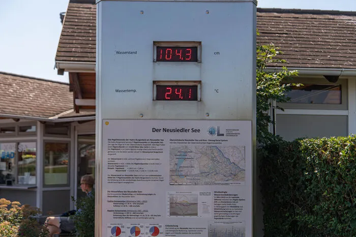 Der Wasserpegel in Rust lag dieser Tage bei 1,04 Metern