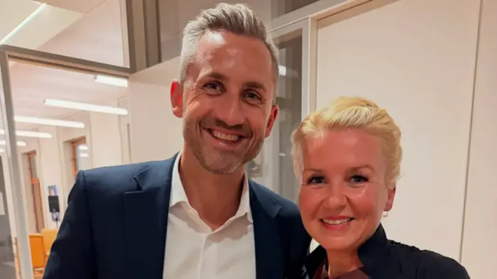 „Ich habe mich über die Begegnung sehr gefreut“, sagt Wassermann über ihr Treffen mit Ulrich Siegmund