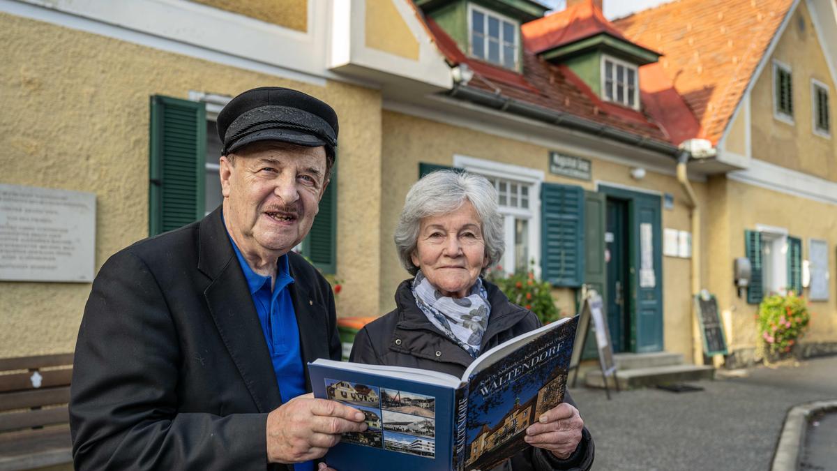 Die Herausgeber des Waltendorf-Buchs: Karl Kubinzky und Karin Steffen