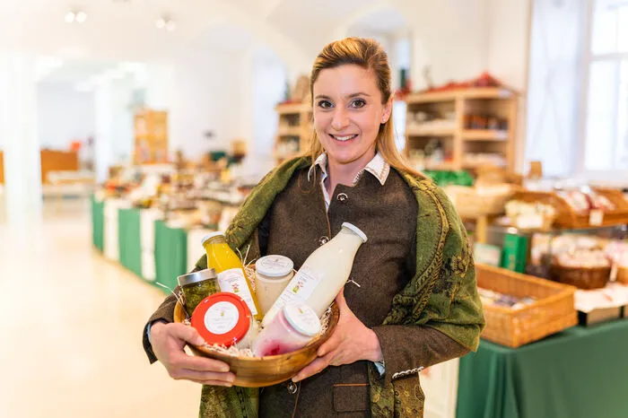 Karin Jöchlinger aus St. Michael in der Obersteiermark hat einen Milchviehbetrieb übernommen