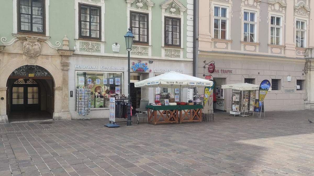 Seit Mitte Mai ist die Zwick-Filiale am Alten Platz in Klagenfurt geschlosen