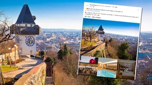 "Es gibt viele Optionen, Linz auf neuen Wegen zu erkunden", steht bei diesen Fotos auf Facebook