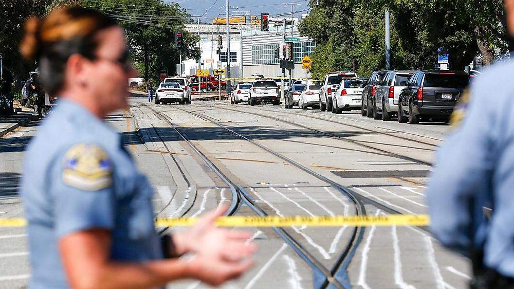 Bei einem Zugdepot in San José ist es zu dem tödlichen Schusswaffenangriff gekommen