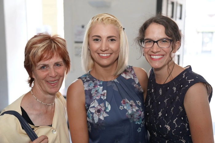 Die Kulturamtladies Gabi Obernosterer, Julia Astner und Ruth Piroutz 