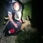 In Niederösterreich konnte die Feuerwehr ein junges Reh aus einem Teich retten 