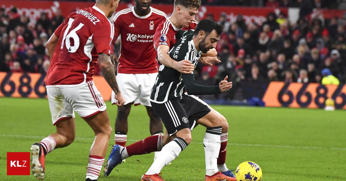 Premier League |  Manchester United lost to Nottingham, and City won