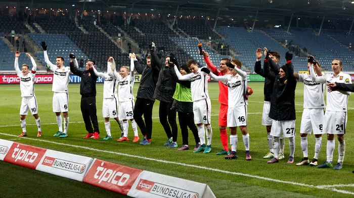 Die Admira feierte einen 2:0-Sieg bei Sturm Graz. Klicken Sie sich durch die Bildergalerie.