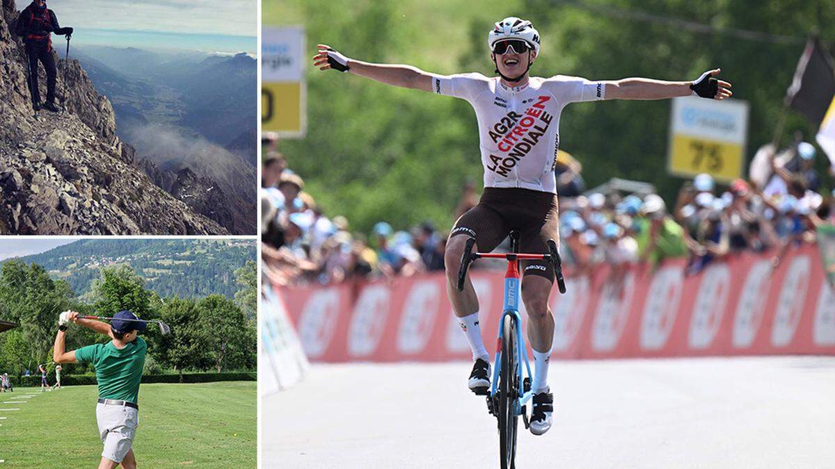 Bei der Tour de Suisse feierte Gall seinen ersten Sieg als Berufsradfahrer. Das Golfspielen ist eine große Leidenschaft des Osttirolers