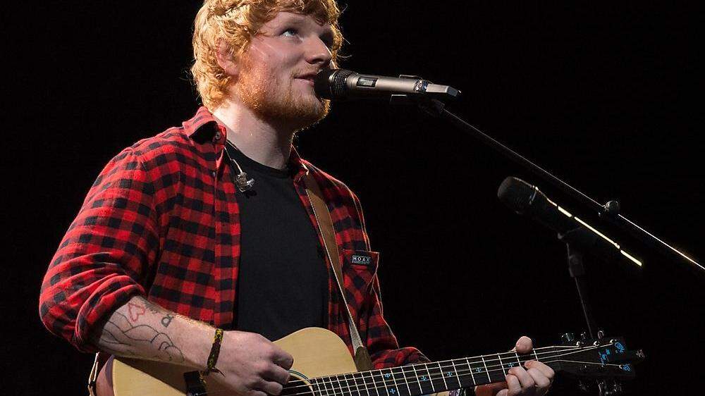 Gastiert im August 2018 in Wien: Ed Sheeran